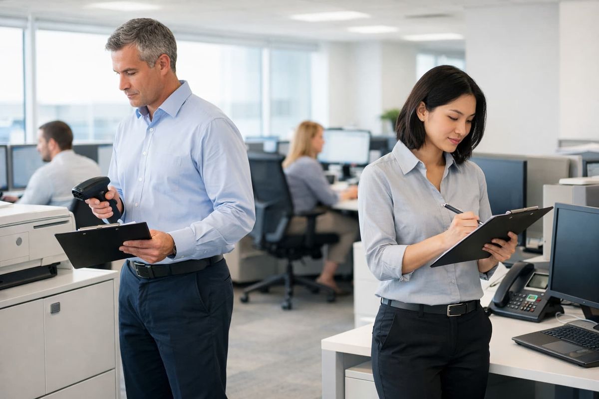 Inwentaryzacja środków trwałych - spis z natury na zlecenie